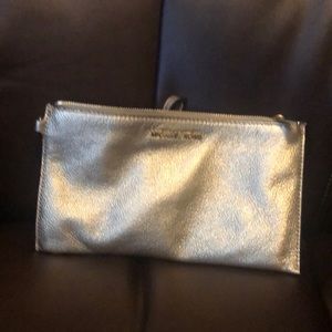 Gold Michael Kors wristlet